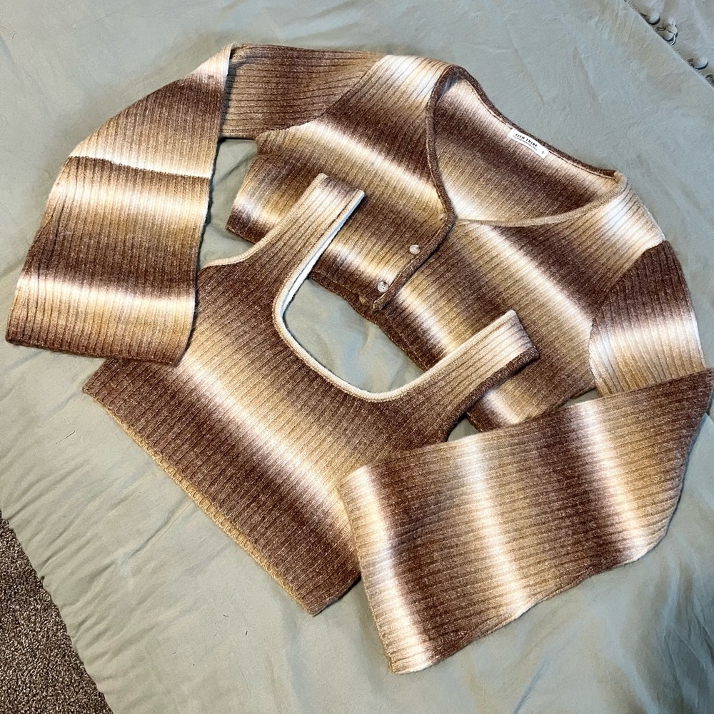 12th Tribe Sonora Stripe Cropped Set